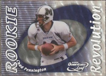 2000 Quantum Leaf - Rookie Revolution #RR-06 Chad Pennington Front