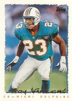 1995 Topps #131 Troy Vincent Front