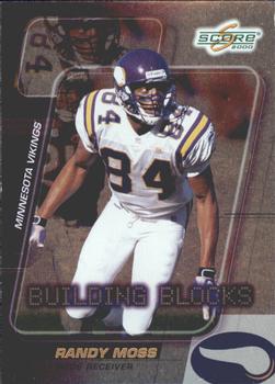 2000 Score - Building Blocks #BB04 Randy Moss Front