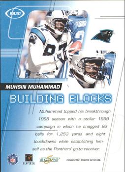 2000 Score - Building Blocks #BB30 Muhsin Muhammad Back