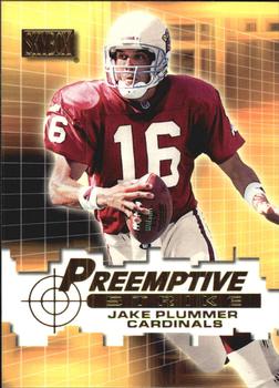 2000 SkyBox - Preemptive Strike #3 P Jake Plummer Front