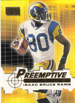 2000 SkyBox - Preemptive Strike #6 P Isaac Bruce Front