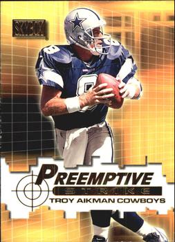 2000 SkyBox - Preemptive Strike #8 P Troy Aikman Front