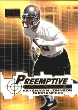 2000 SkyBox - Preemptive Strike #11 P Keyshawn Johnson Front