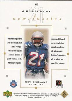 2000 SP Authentic - New Classics #NC5 J.R. Redmond Back
