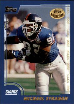 2000 Topps - Topps Collection #47 Michael Strahan Front