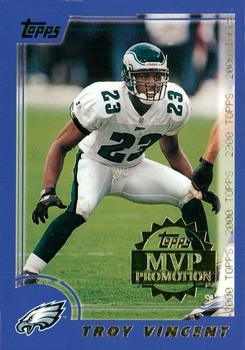 2000 Topps - MVP Promotion #NNO Troy Vincent Front