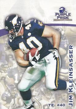 2002 Minnesota Vikings Police #15 Jim Kleinsasser Front