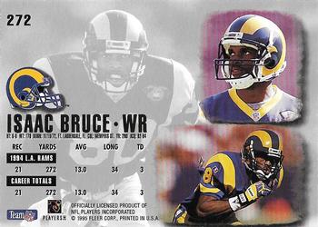 1995 Ultra #272 Isaac Bruce Back