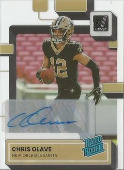 2022 Clearly Donruss - Rated Rookie Autographs #59 Chris Olave Front