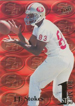 1995 Ultra - 1st Rounders #18 J.J. Stokes Front