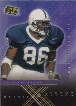 2000 UD Ionix - Rookie Xtreme #RX9 Courtney Brown Front