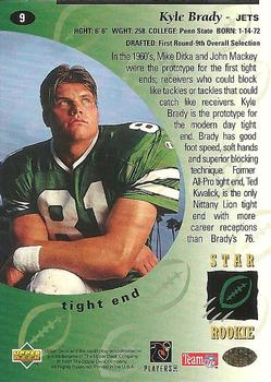1995 Upper Deck #9 Kyle Brady Back