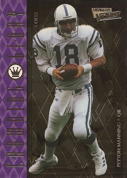 2000 Upper Deck Ultimate Victory - Crowning Glory #CG1 Peyton Manning Front