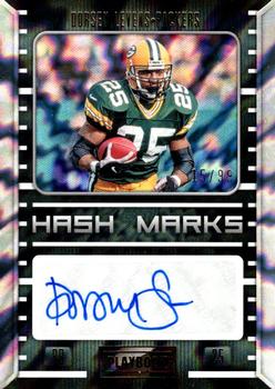 2022 Panini Playbook - Hash Marks Gold #HM-DL Dorsey Levens Front