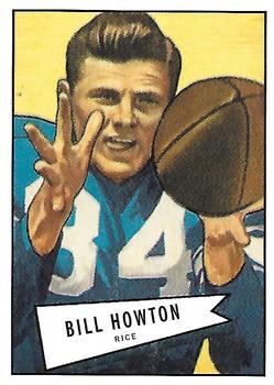 2001 Bowman - Rookie Reprints #R-BH Bill Howton Front