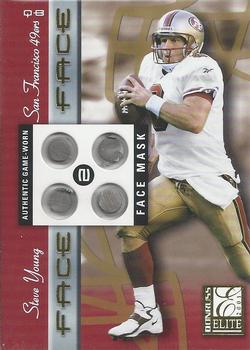 2001 Donruss Elite - Face To Face #FF-8 Steve Young Front