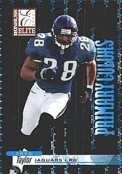 2001 Donruss Elite - Primary Colors Blue #PC-16 Fred Taylor Front