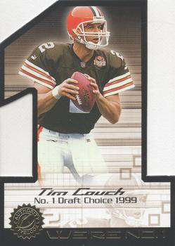 2001 Fleer Authority - We're Number One #1 WO Tim Couch Front