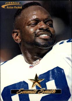 1996 Action Packed #1 Emmitt Smith Front