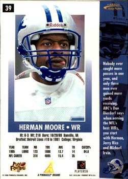 1996 Action Packed #39 Herman Moore Back