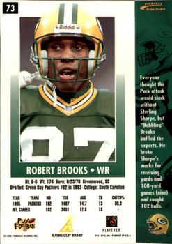 1996 Action Packed #73 Robert Brooks Back