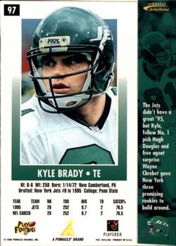 1996 Action Packed #97 Kyle Brady Back