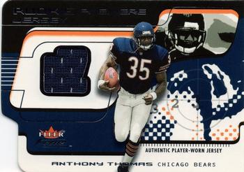 2001 Fleer Focus - Rookie Premiere Jersey #RPAT Anthony Thomas Front