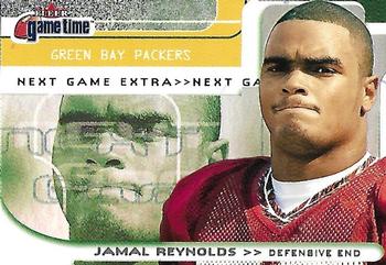 2001 Fleer Game Time - Extra #140 Jamal Reynolds Front