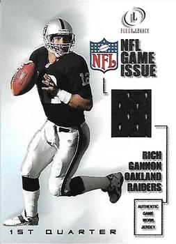 2001 Fleer Legacy - Game Issue 1st Quarter #GI-RG(1) Rich Gannon Front