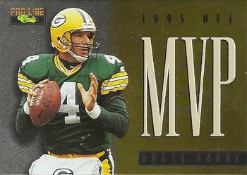 1995 Pro Line - Brett Favre 1995 NFL MVP Exchange #NNO Brett Favre Front