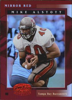 2001 Leaf Certified Materials - Mirror Red #65 Mike Alstott Front