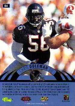 1996 Classic NFL Experience #84 Chris Doleman Back
