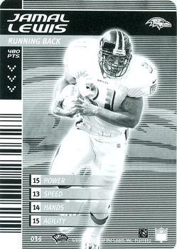 2001 NFL Showdown 1st Edition - Monochrome #036 Jamal Lewis Front