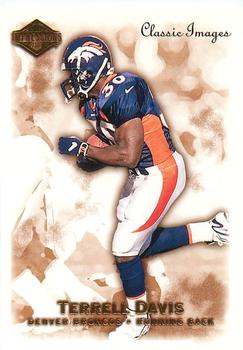 2001 Pacific Canvas Impressions - Classic Images #2 Terrell Davis Front