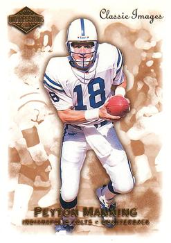 2001 Pacific Canvas Impressions - Classic Images #5 Peyton Manning Front