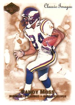 2001 Pacific Canvas Impressions - Classic Images #7 Randy Moss Front