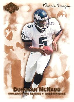 2001 Pacific Canvas Impressions - Classic Images #9 Donovan McNabb Front