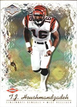 2001 Pacific Canvas Impressions - Hobby Red Backs #162 T.J. Houshmandzadeh Front