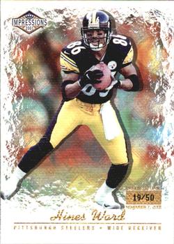 2001 Pacific Canvas Impressions - Premiere Date #111 Hines Ward Front