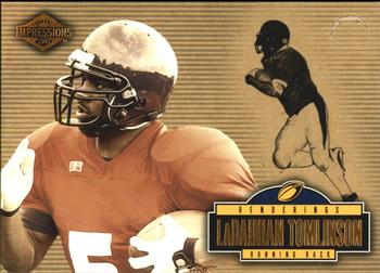 2001 Pacific Canvas Impressions - Renderings #18 LaDainian Tomlinson Front