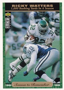 1996 Collector's Choice #71 Ricky Watters Front