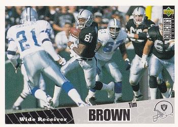 1996 Collector's Choice #99 Tim Brown Front