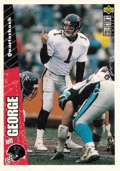 1996 Collector's Choice #109 Jeff George Front