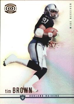 2001 Pacific Dynagon - Red #67 Tim Brown Front