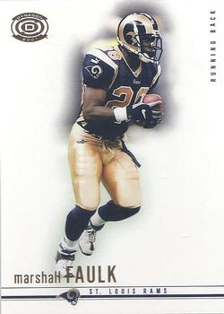 2001 Pacific Dynagon - Retail #77 Marshall Faulk Front
