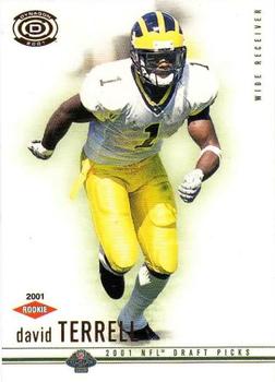 2001 Pacific Dynagon - Retail #107 David Terrell Front