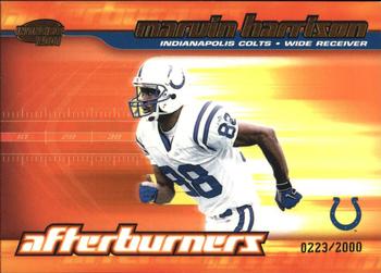 2001 Pacific Invincible - Afterburners #6 Marvin Harrison Front