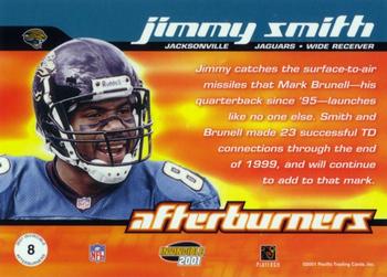 2001 Pacific Invincible - Afterburners #8 Jimmy Smith Back
