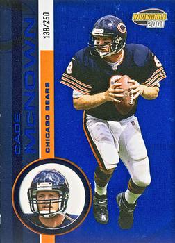 2001 Pacific Invincible - Blue #43 Cade McNown Front